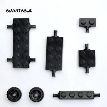 Smartable Plaat Erilist 2x6 2x4 2x2 1x2 1x4 koos Ratta Omanik ehitusplokid KES Osad DIY Mänguasjad Ühilduv Autod 100g/palju